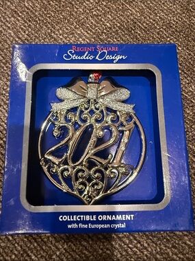 Regent square studio design 2021 collectible ornament.